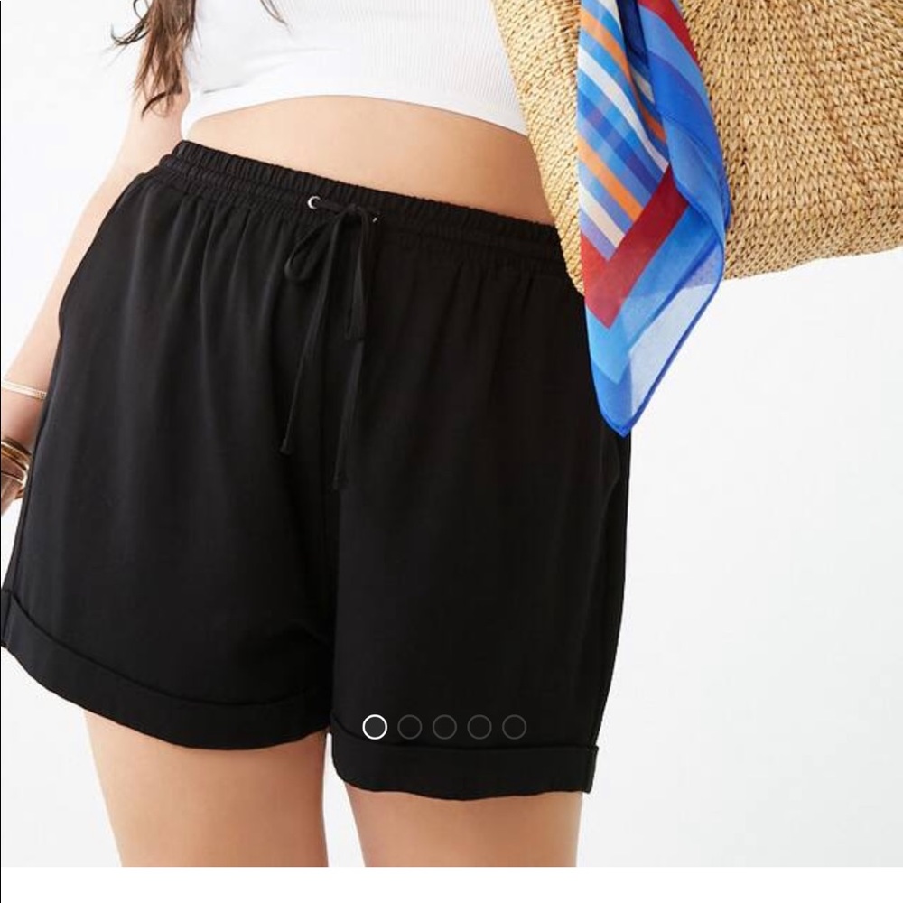 Forever21 drawstring shorts size 2x